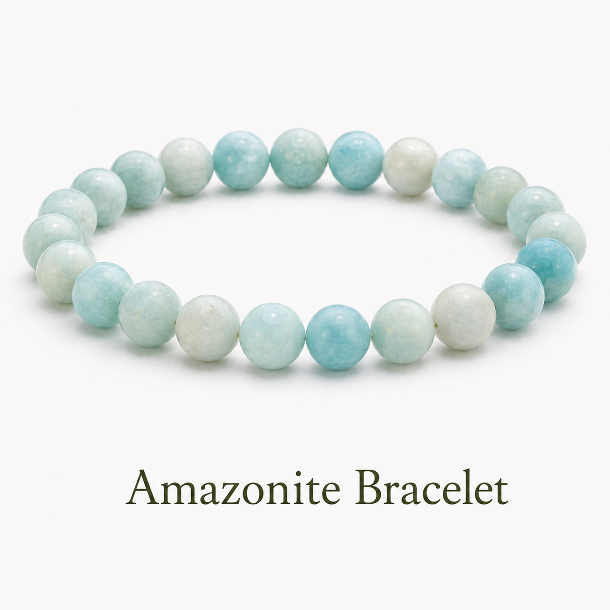 Amazonite Bracelet for Expression Communication and Calm the Nervous System