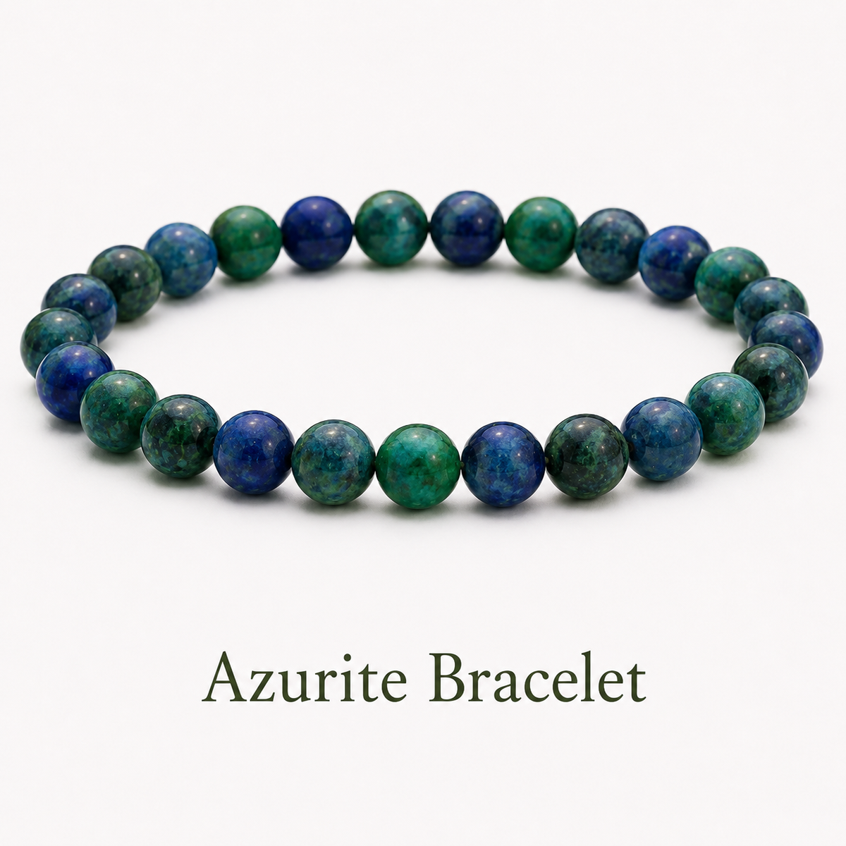 Azurite Bracelet for Wisdom and Spiritual Connection