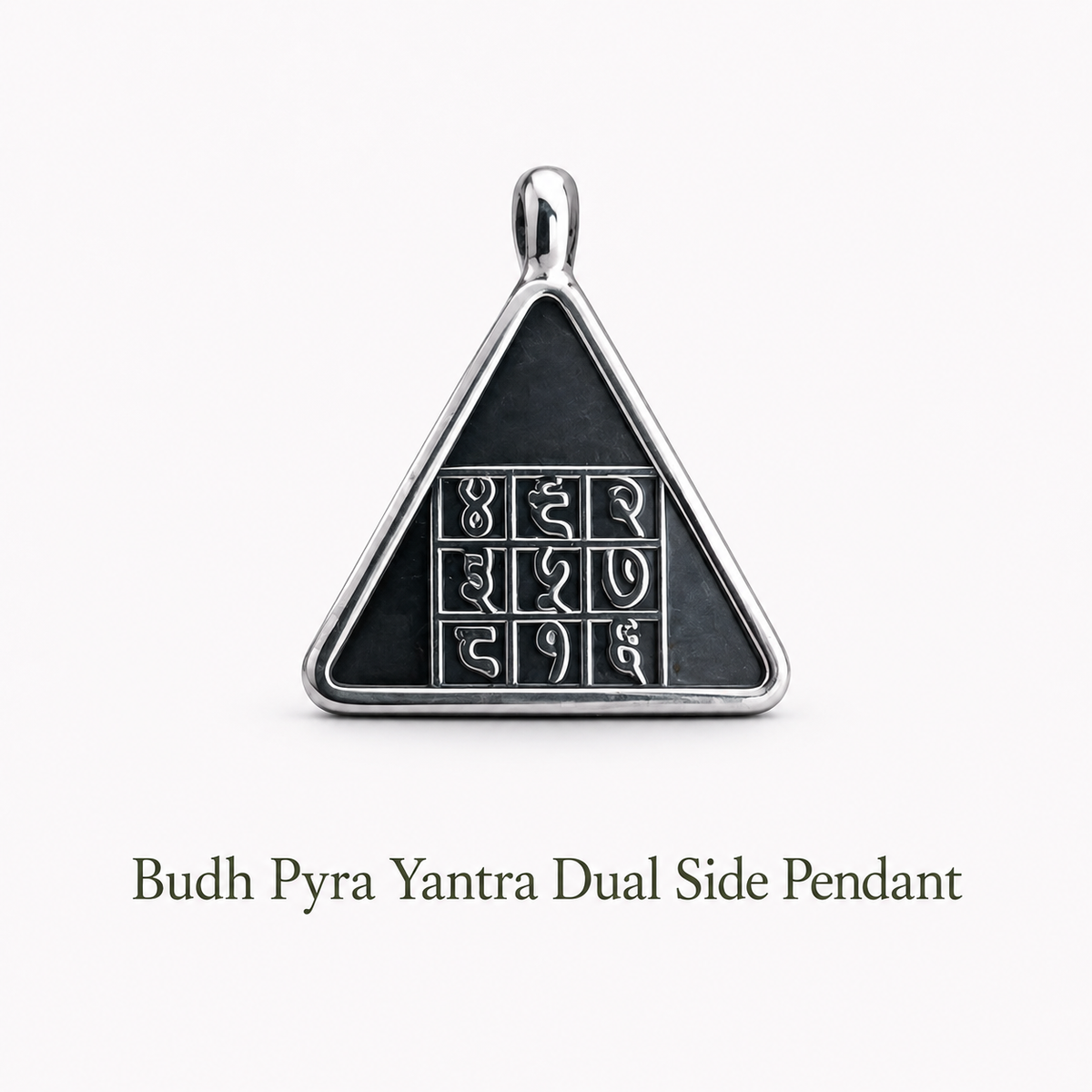 Budh Pyra Yantra Dual Side Pendant