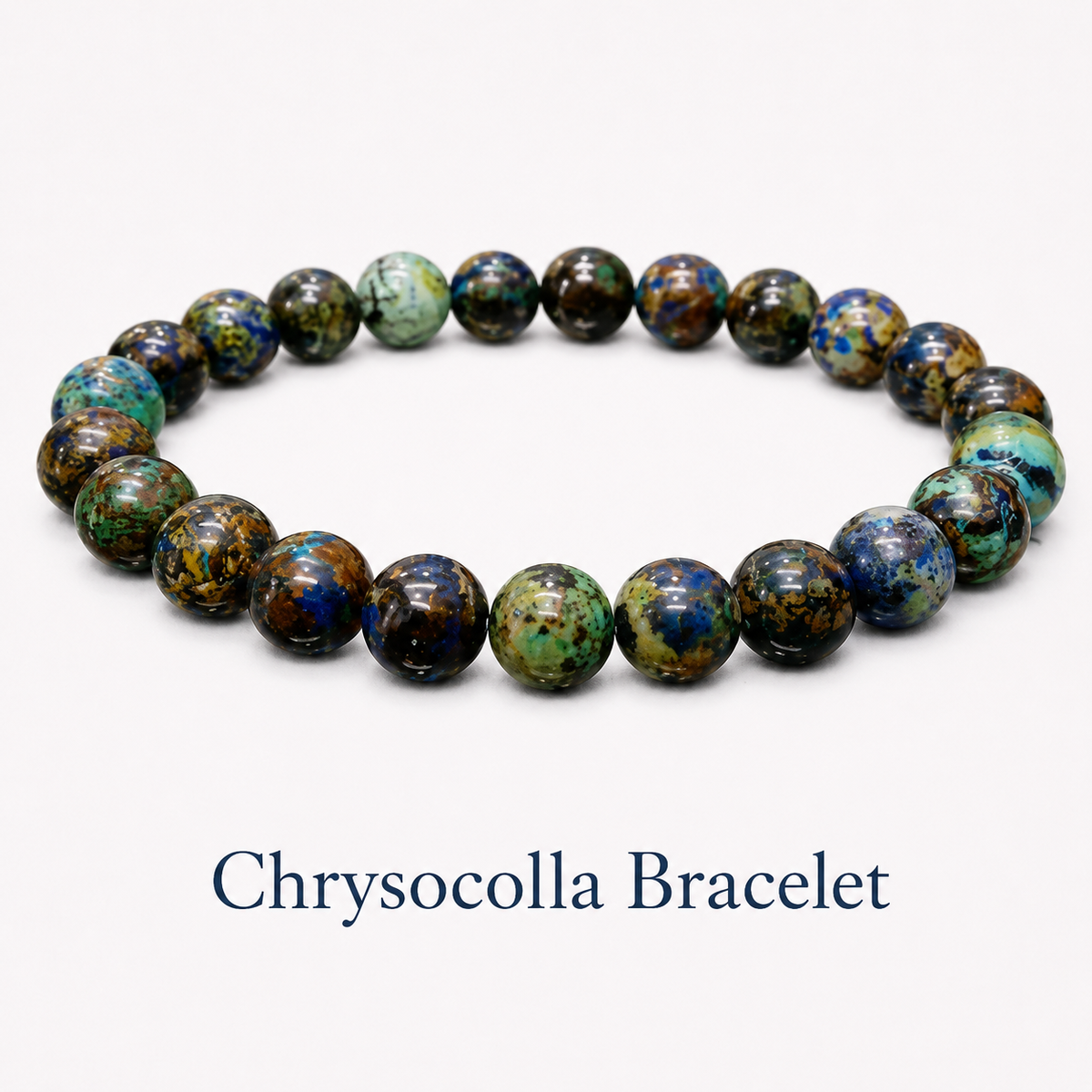 Chrysocolla Crystal Bracelet