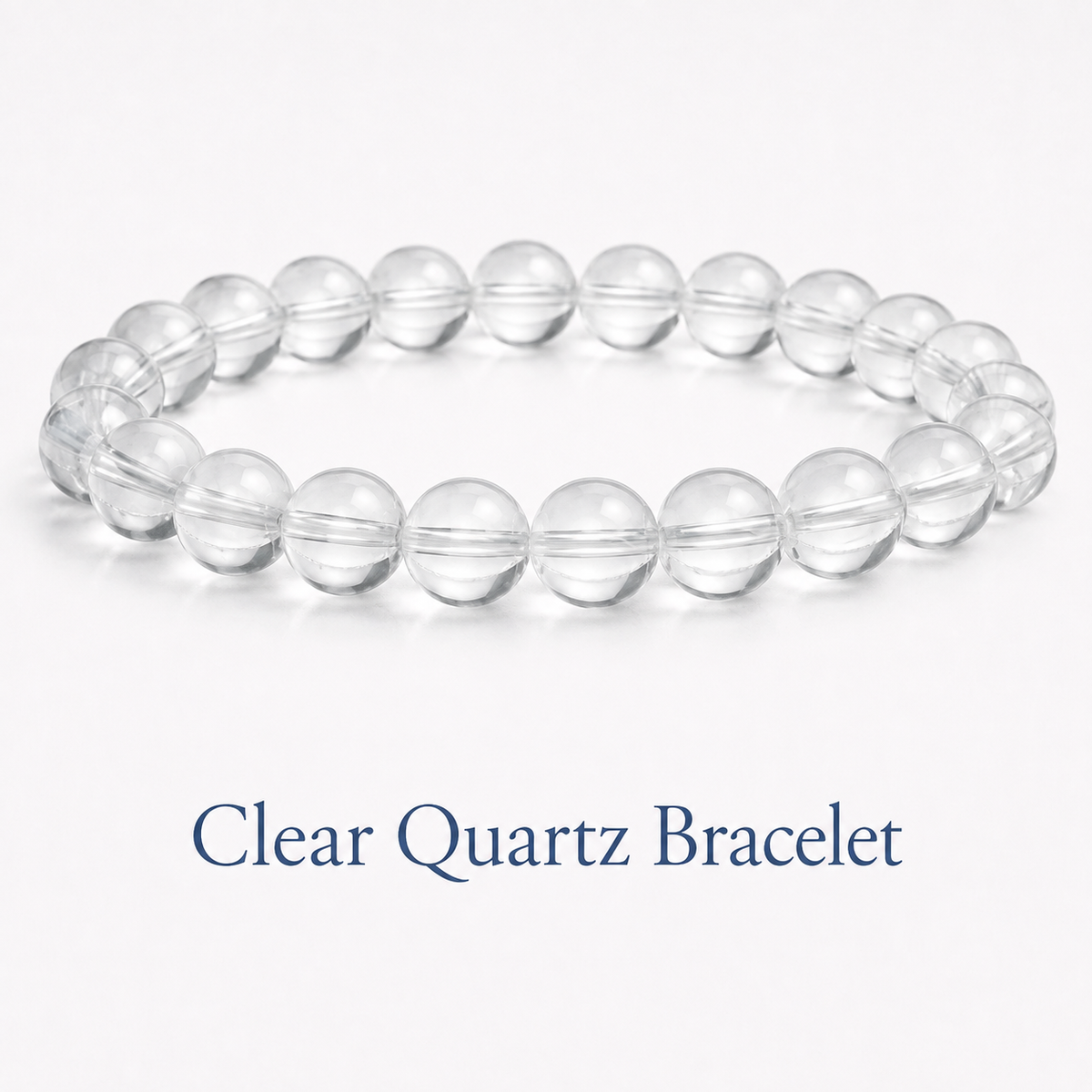 Clear Quartz Crystal Bracelet