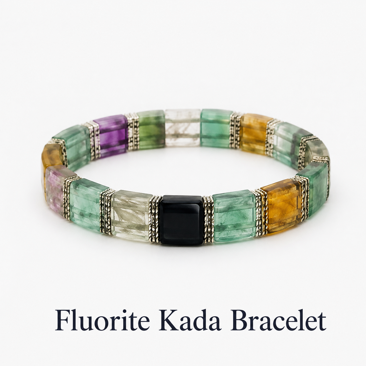 Fluorite Kada Bracelet