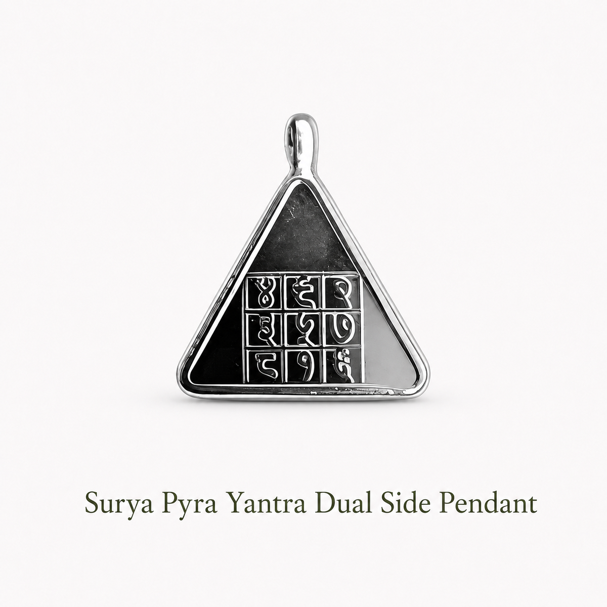Surya Pyra Yantra Dual Side Pendant