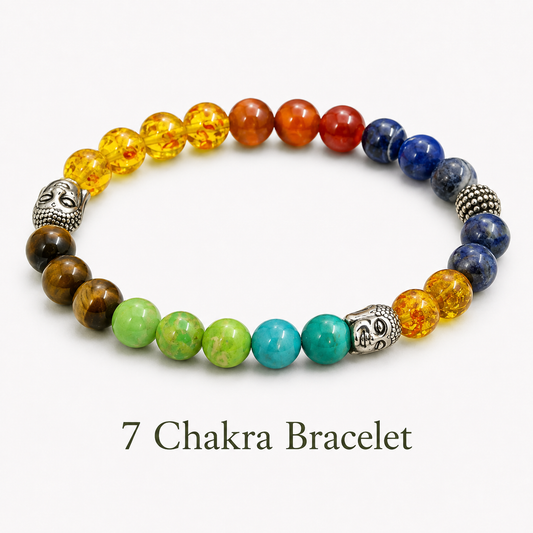 7 Chakra Bracelet for Balance and Vitality