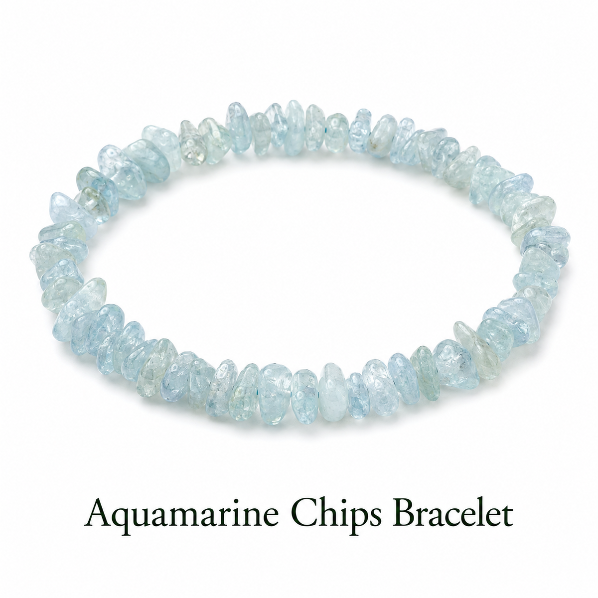 Aquamarine Chips Bracelet
