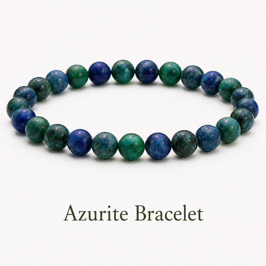 Azurite Bracelet for Wisdom and Spiritual Connection