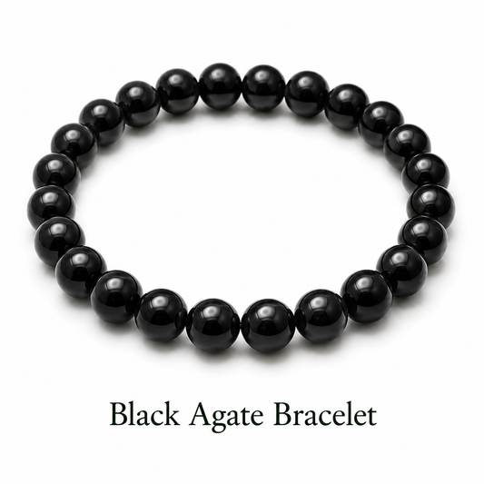 Black Agate Bracelet to Protect yourself from the Darkness and Black Magic
