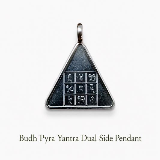 Budh Pyra Yantra Dual Side Pendant