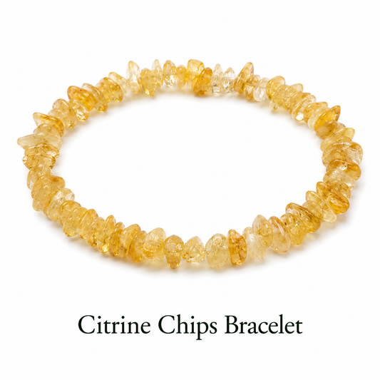 Citrine Chips Bracelet