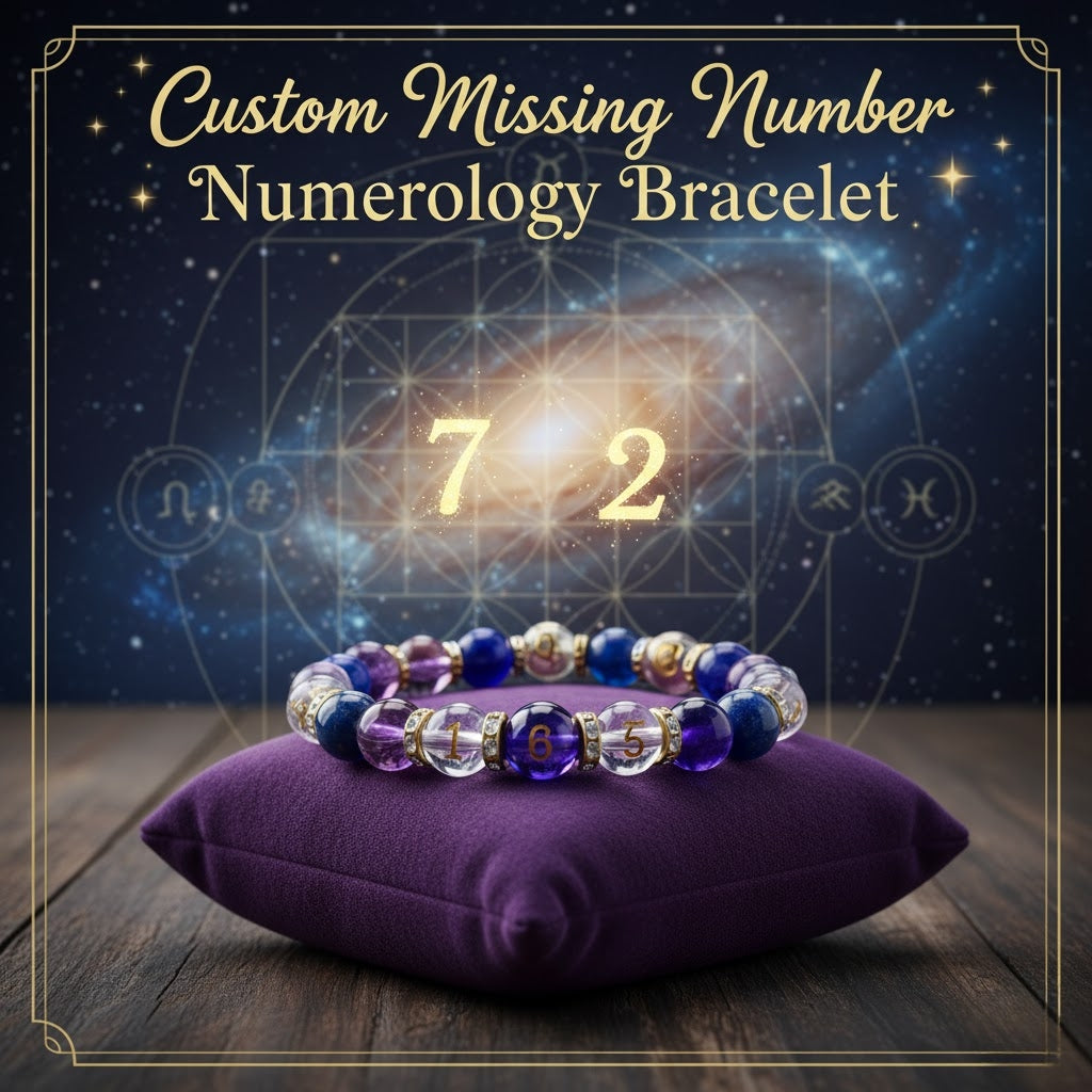 Custom Missing Number Numerology Bracelet