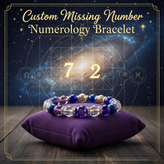 Custom Missing Number Numerology Bracelet