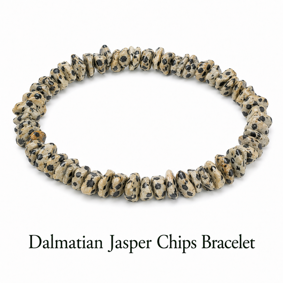 Dalmatian Jasper Chips Bracelet