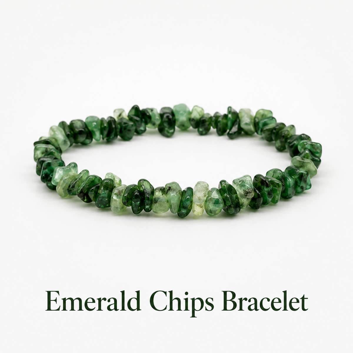 Emerald Chips Bracelet