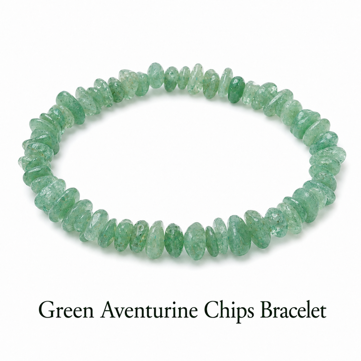 Green Aventurine Chips Bracelet