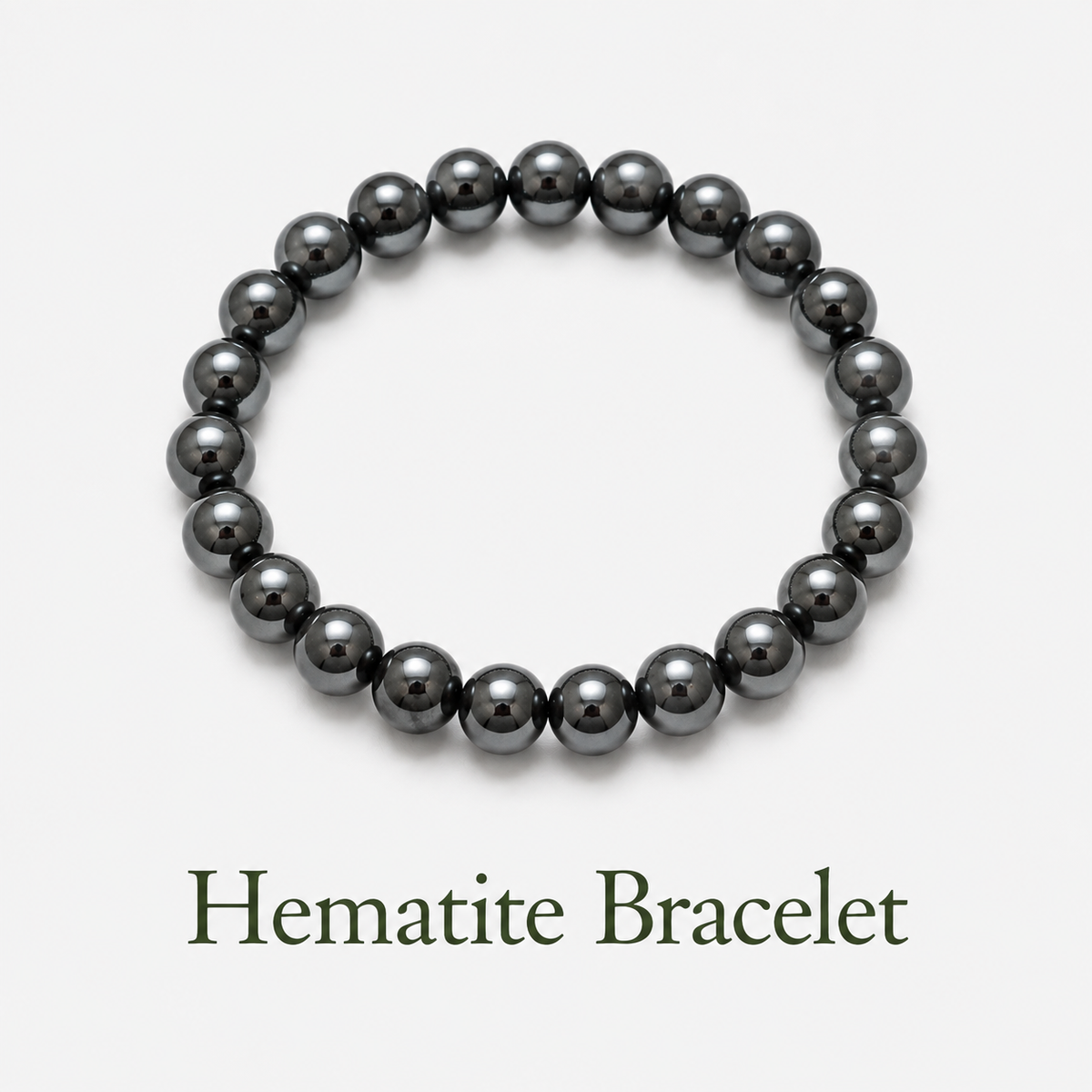 Hematite Bracelet for Focus and Endurance