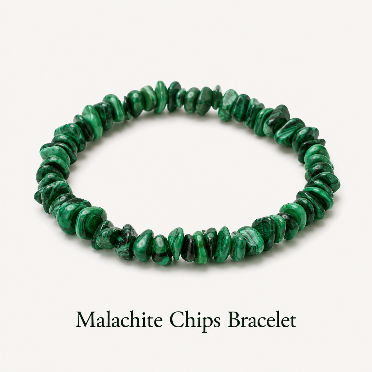 Malachite Chips Bracelet