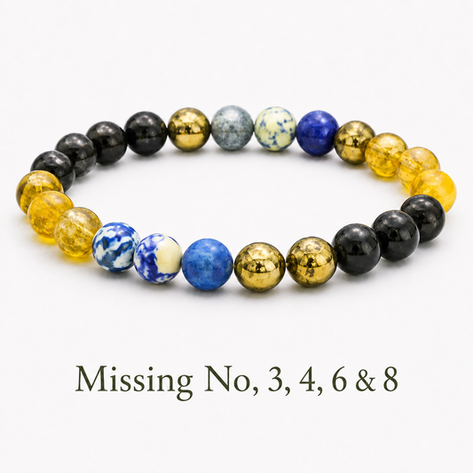Special Customized Bracelet for For Missing No, 3, 4, 6 & 8