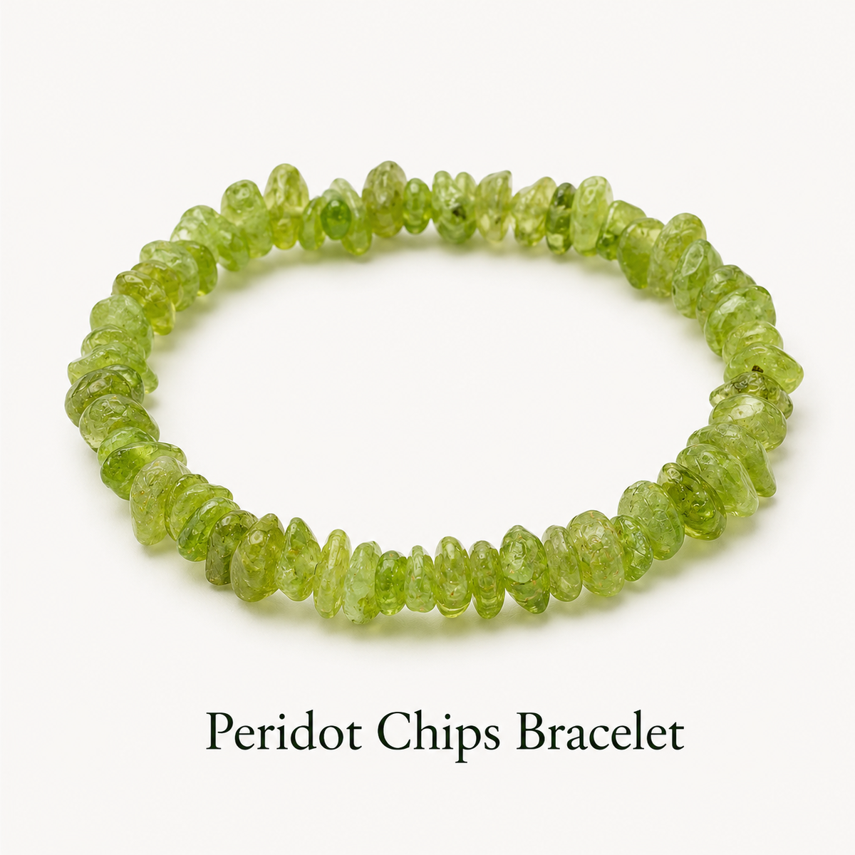Peridot Chips Bracelet
