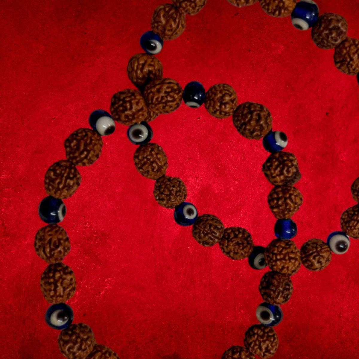 Rudraksh Evil Eye Bracelet To Protects You From Negative Energies