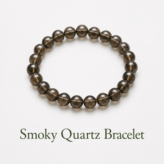 Negative Energy Shield: Smoky Quartz Bracelet for Grounding and Transmutation