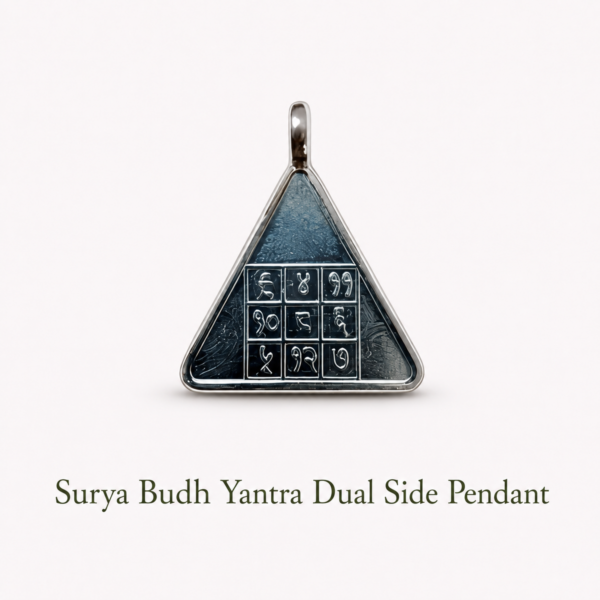 Surya Budh Yantra Dual Side Pendant