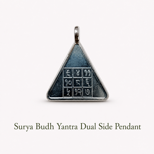 Surya Budh Yantra Dual Side Pendant