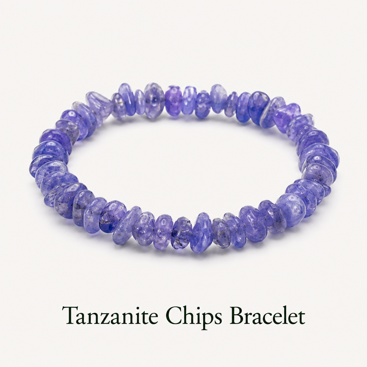 Tanzanite Chips Bracelet