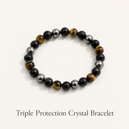 Triple Protection Bracelet of Power, Protection and Balance