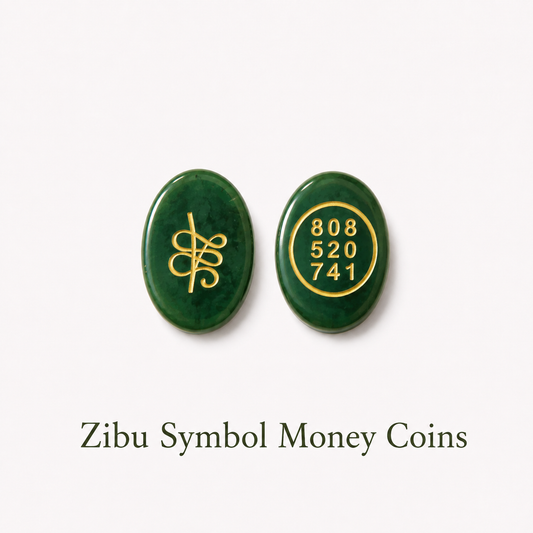 Zibu Symbol Money Coins (1 Set) - 2 Coins