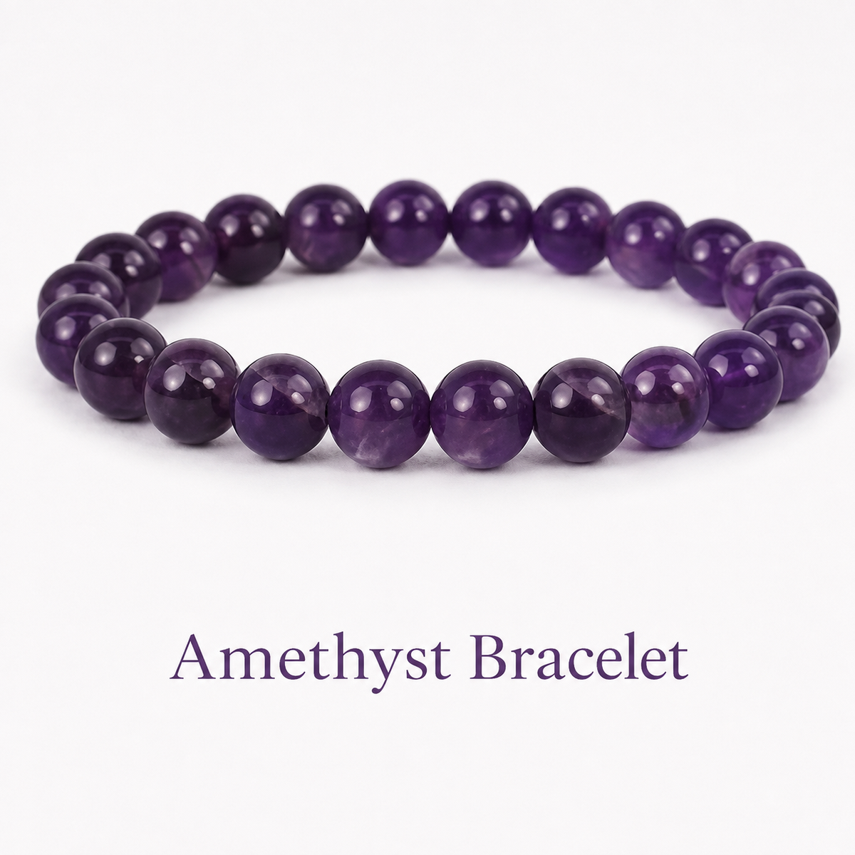 Amethyst Premium Crystal Bracelet