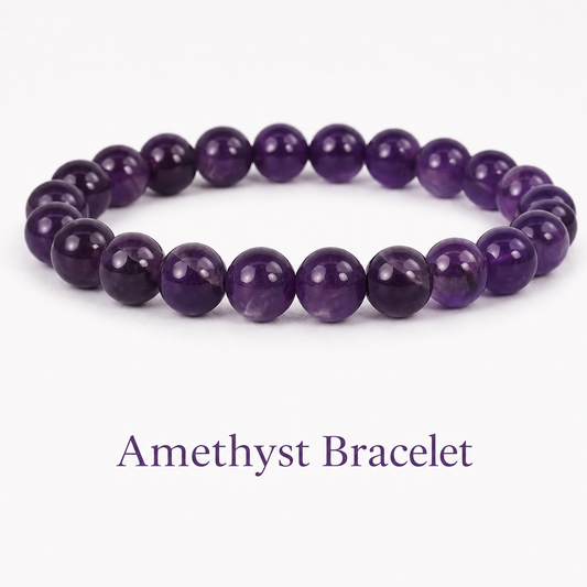 Amethyst Premium Crystal Bracelet