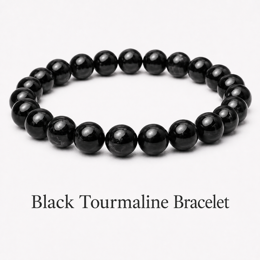 Black Tourmaline Premium Crystal Bracelet