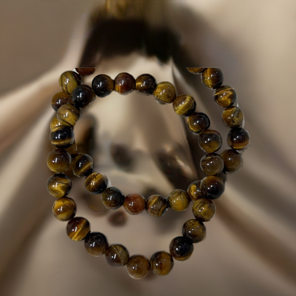 Tiger Eye Bracelet to bring Good Luck, Focus and protection from Evil thoughts and enemies