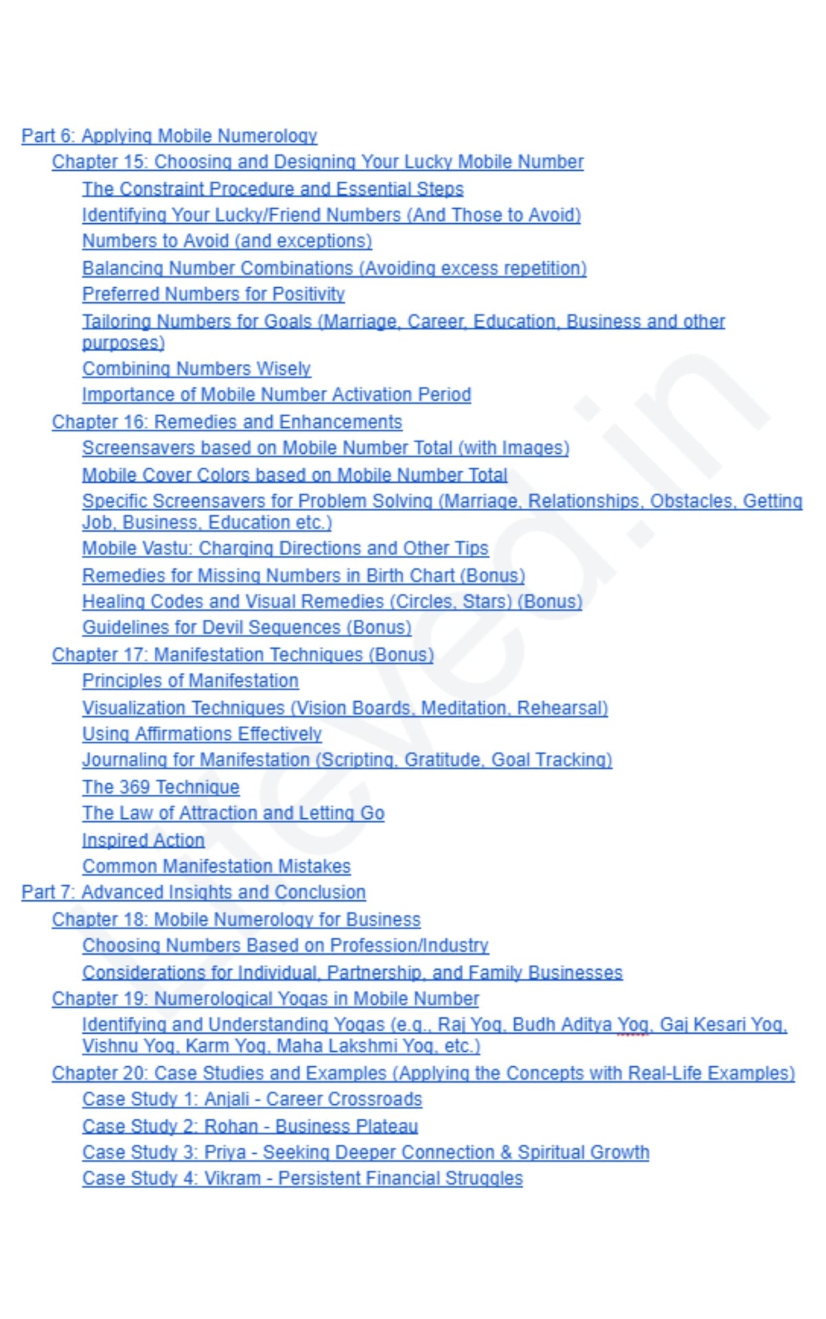Mobile Numerology Mastery: From Analysis to Application (eBook in English)